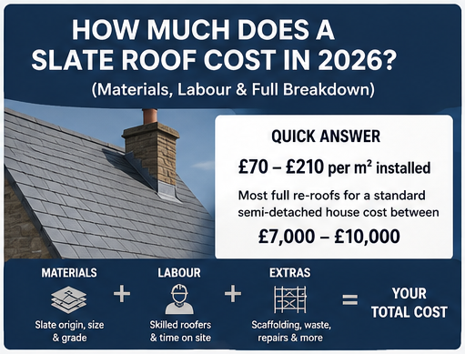 how much does a roof slate cost in 2026